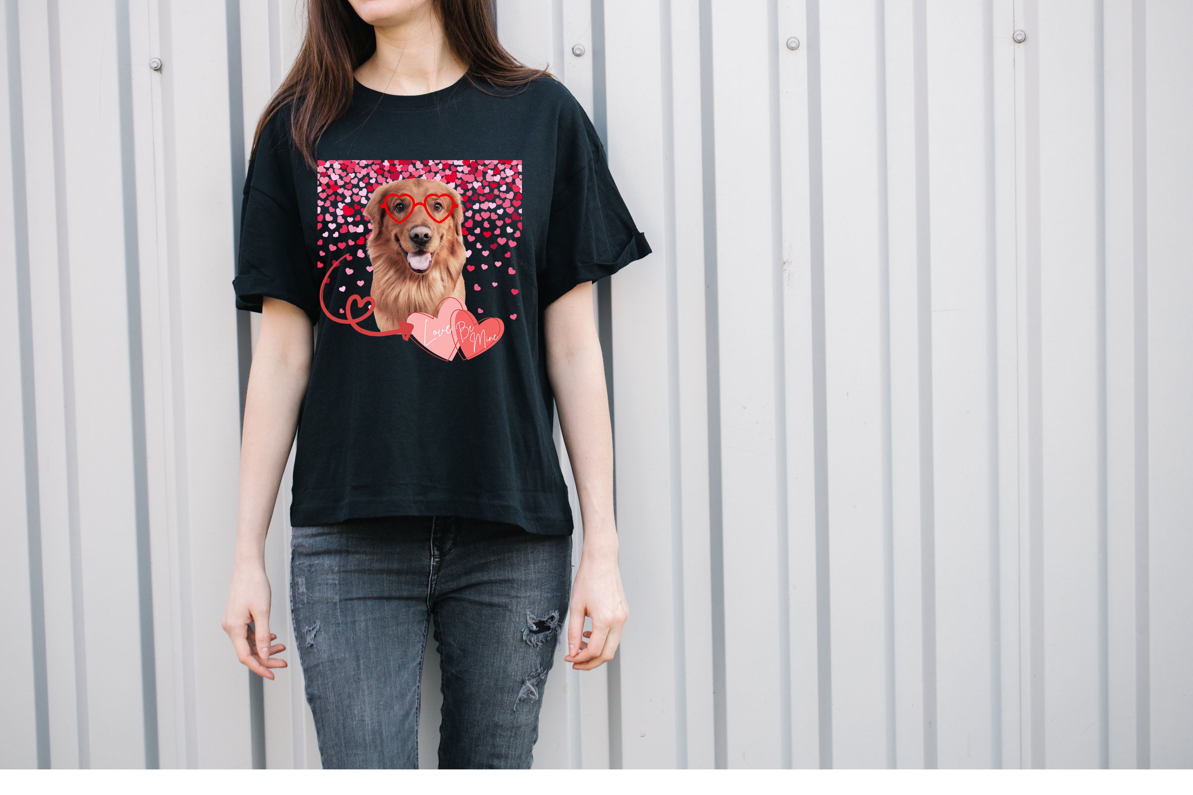 Limited Edition Custom Dog Valentine Shirt – Preorder
