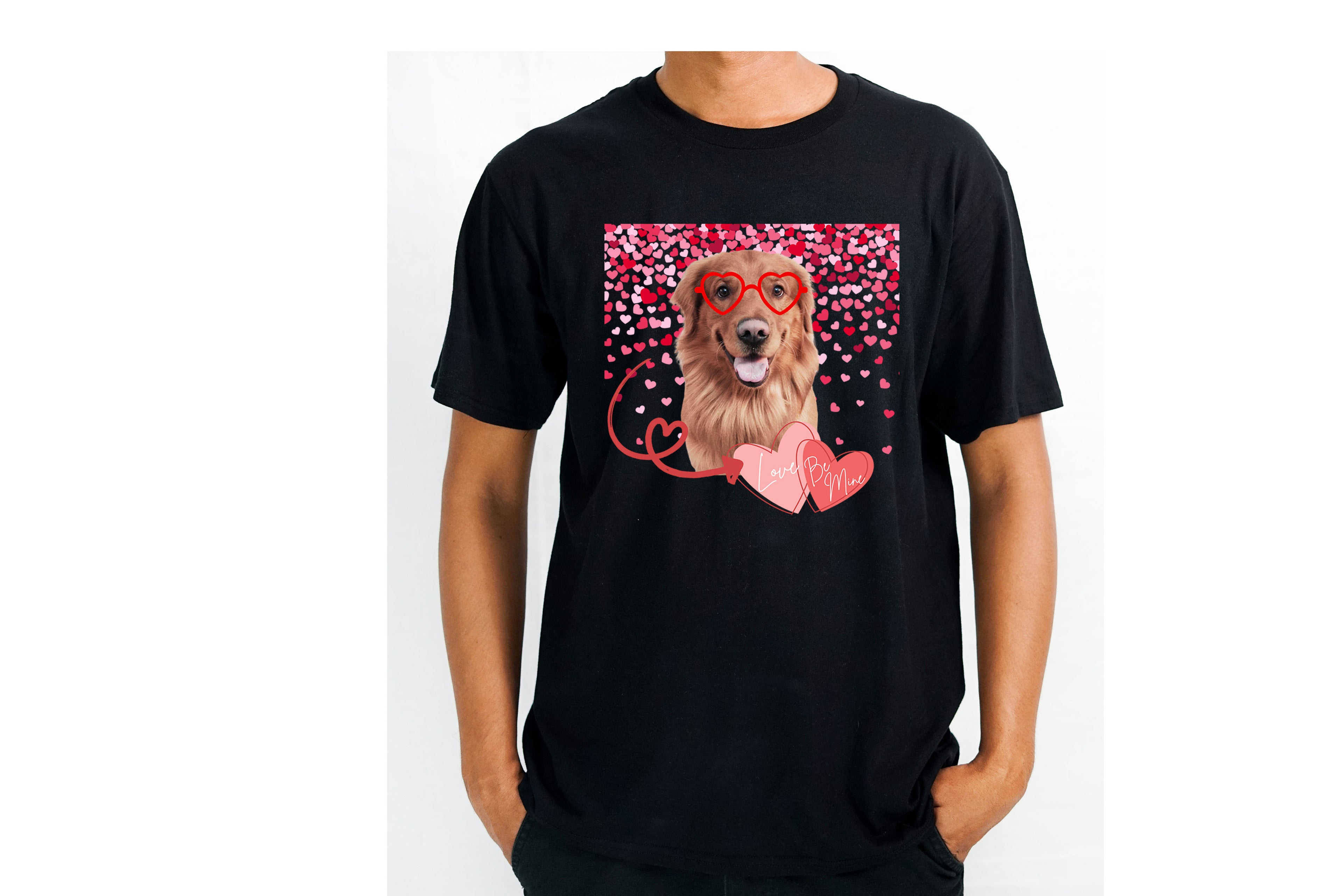 Limited Edition Custom Dog Valentine Shirt – Preorder