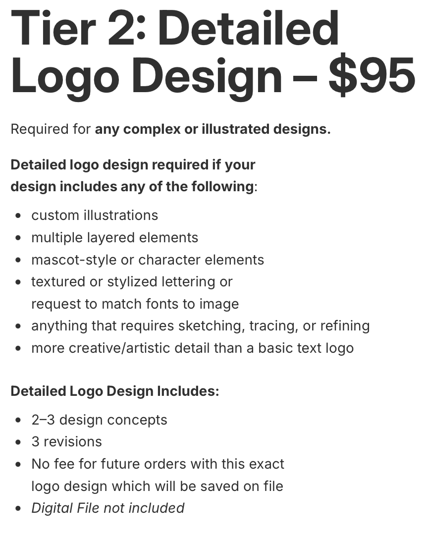 Custom Design Logo